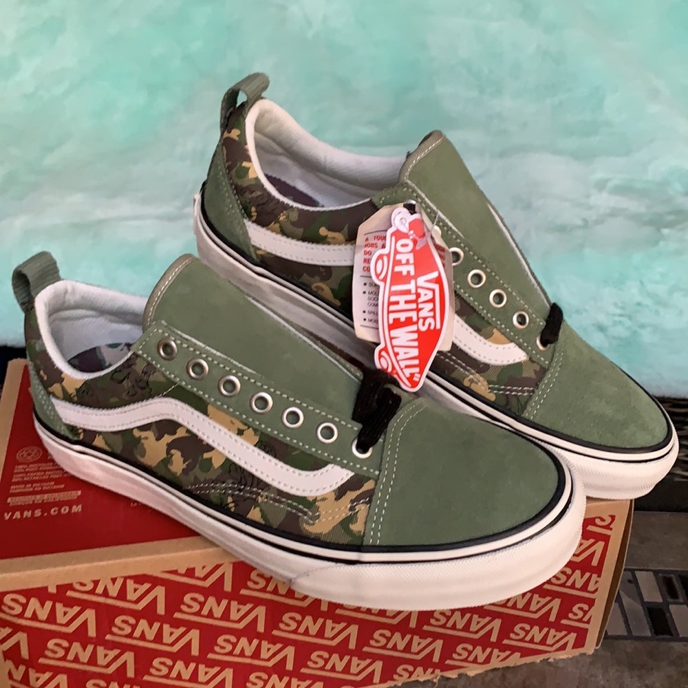 VANS OLD SKOOL UC BJ BELTS OIL Gm/Olivine WMNS sneakers - Picture 13 of 16